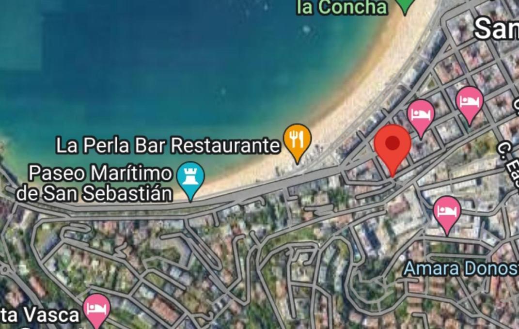 Apartamento La Concha Сан Себастиан Екстериор снимка